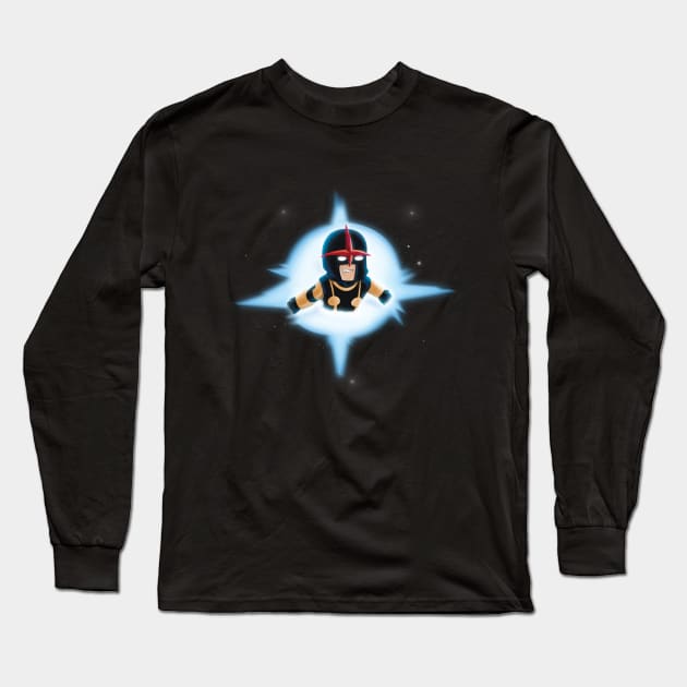 Nova Blast Long Sleeve T-Shirt by Creative Wiz